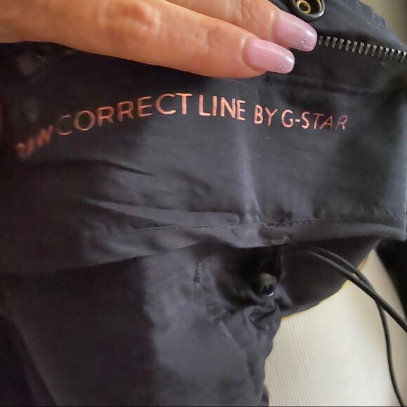 G-Star Raw Denim black lightweight zipper jacket M - Picture 8 of 8